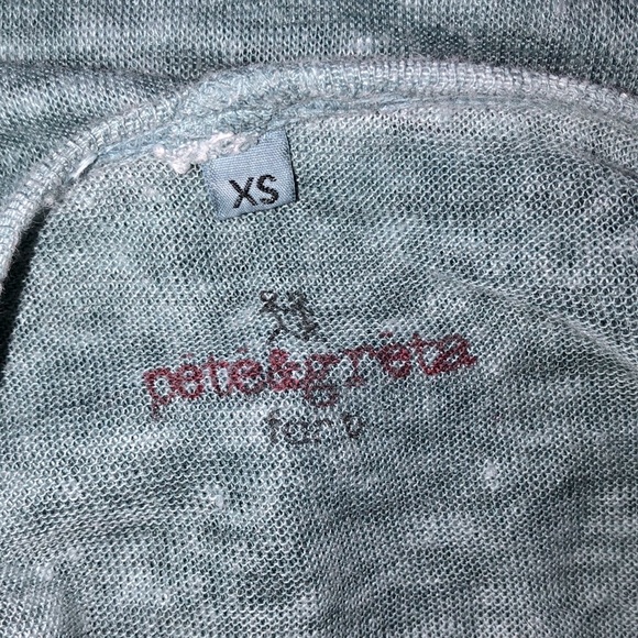 Pete & Greta tunic top linen size xsmall oversized - Picture 6 of 7